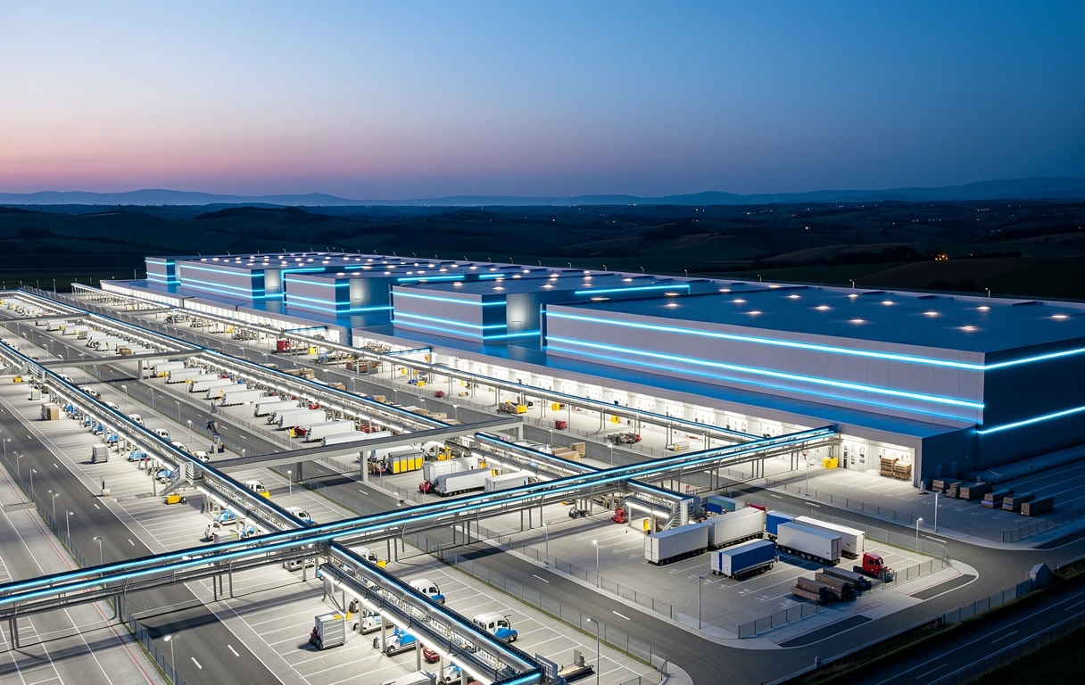 Hub logistico automatizzato in Italia